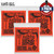 3-PACK Ernie Ball 2624 8-String Skinny Top Heavy Bottom Electric Guitar Strings 9-80