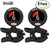 2-PACK Snark ST-8 Super Tight Guitar - All Instrument Clip On Tuner  2-PACK Snark ST-8 Super Tight Guitar - All Instrument Clip On Tuner