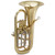 Jupiter JEP1120 Key of Bb Performance Level 4 Valve Lacquered Brass Euphonium