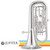 Jupiter JEP1120S Key of Bb Performance Level 4 Valve Silver Brass Euphonium Jupiter JEP1120S Key of Bb Performance Level 4 Valve Silver Brass Euphonium