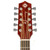 H. Jimenez El Patron LBQ4ETR 10 String Bajo Quinto Acoustic Electric Guitar Red