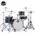 Mapex Mars Maple Series 4-Piece Bop Drum Shell Pack Matte Black MM486SKD Mapex Mars Maple Series 4-Piece Bop Drum Shell Pack Matte Black MM486SKD