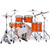 Mapex Mars Maple Series 5-Piece Rock Drum Shell Pack Glossy Amber MM529SFOG Mapex Mars Maple Series 5-Piece Rock Drum Shell Pack Glossy Amber MM529SFOG