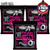 3-PACK Ernie Ball 2734 Super Slinky Cobalt Electric Bass Strings 45-100