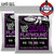 2-PACK Ernie Ball 2811 Power Slinky Flatwound Electric Bass Strings 55-110