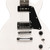 Stagg SEL-HB90 WHB Solid Mahogany Flat Top P90 Electric Guitar - White