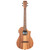 Kala Teak Tri-Top Cutaway Baritone Acoustic Electric Ukulele KA-TK-B-CE