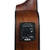 Kala KA-KOA-CE Satin Natural Hawaiian Koa Concert Ukulele With EQ