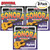 3-PACK Sonora SB200 Bronze Wound Ball End Black Nylon Classical Guitar Strings