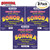 3-PACK Sonora Classical Strings Black Nylon Juego De Cuerdas Para Guitarra Clás