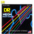 DR NMCE-10 Def Neon Multi-Color K3 Coated Electric Guitar Strings 10-46