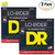 2-PACK DR MH-45 Lo-Rider Stainless Steel Electric Bass Guitar Strings 45-105 2-PACK DR MH-45 Lo-Rider Stainless Steel Electric Bass Guitar Strings 45-105