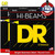 2-PACK DR MR5-45 Hi-Beam Stainless Steel 5-String Bass Guitar Strings 45-125