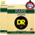 2-PACK DR RPM-12 Rare Phosphor Bronze Acoustic Guitar Strings 12-54