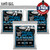 3-PACK Ernie Ball 2815 Extra Slinky Flatwound Electric Bass Strings 40-95