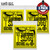 3-PACK Ernie Ball 2837 Slinky Nickel 6-String Electric Short Scale Bass Strings 20-90