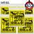 5-PACK Ernie Ball 2837 Slinky Nickel 6-String Electric Short Scale Bass Strings 20-90