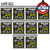10-PACK Ernie Ball 3127 beefy Slinky Coated Titanium Guitar Strings 11-54