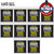 10-PACK Ernie Ball 2246 Stainless Steel Reg Slinky Electric Guitar Strings 10-46