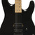 Stagg Metal Series Solid Mahogany Electric Guitar All Black SEM-ONE H BK Stagg Metal Series Solid Mahogany Electric Guitar All Black SEM-ONE H BK