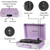 Crosley CR8005F-LN Cruiser Plus 3-Speed Bluetooth Record Player Lavender