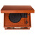 Crosley CR42D-PA Lancaster Entertainment Center Bluetooth Record Player Paprika