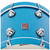 Premier Genista Heritage 3PC 18" Aqua Sparkle Drum Shell Pack PGH18-3SPAQX Premier Genista Heritage 3PC 18" Aqua Sparkle Drum Shell Pack PGH18-3SPAQX