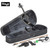 Stagg EVN 4/4 S-Shaped Electric Violin Black With Case, Rosin, Bow, Headphones