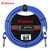 Kirlin 10FT 1/4" LightGear Guitar Instrument Patch Cable Cord - Blue