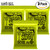 3-PACK Ernie Ball 2221 Regular Slinky Nickel Wound Electric Guitar Strings 10-46