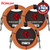 3-PACK Kirlin 10FT 1/4" Straight to Same 20AWG Woven Orange Instrument Cable 3-PACK Kirlin 10FT 1/4" Straight to Same 20AWG Woven Orange Instrument Cable