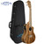 Lanikai ACS-CEC All Solid Acacia Concert Acoustic Electric Ukulele With Foam Case Lanikai ACS-CEC All Solid Acacia Concert Acoustic Electric Ukulele With Foam Case