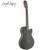 Angel Lopez EC3000CBK Solid Body Classical Acoustic Electric Guitar - Black