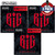 3-PACK Dunlop BIG1268 BJÖRN GELOTTE Artist Custom Electric Guitar Strings 12-68