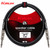 Kirlin SBCV-166-03/BK 3FT 16AWG Straight 1/4" Mono Plug Speaker Cable Black