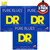3-PACK DR PHR-11 Pure Blues Pure Nickel Electric Guitar Strings 11-50 Heavy