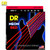 DR NRE-11 Hi-Def Neon Red K3 Coated Electric Guitar Strings 11-50