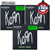 3-PACK Dunlop KRHCN1065-7 Heavy Core Korn 7-String Electric Guitar Strings 10-65
