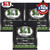 3-PACK SIT S1156 Power Wound Nickel Heavier Bottom Electric Guitar Strings 11-56