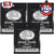 3-PACK SIT S1252 Power Wound Nickel Medium Electric Guitar Strings 12-52