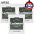 3-PACK Ernie Ball 2344 Bell Bronze Earthwood Acoustic Guitar Strings Medium 13-56