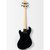 Kala U•BASS Solid Body 4-String Floral Black Burst Fretted UBASS-SB-F-BKB-FS