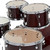 PRE-ORDER Premier Artist Series 22" 5-Piece Birch Drum Shell Pack Cherry Red PAB22-5SP1CRL