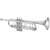 Jupiter JTR1110RSQ Silver Plated Intermediate Bb Trumpet With Rose Brass Bell