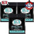 3-PACK SIT SB1358 Power Wound Nickel Plated Baritone Electric Guitar Strings 13-58
