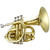 Jupiter 700 Series JTR710 Key Of Bb Lacquered Brass Body Pocket Trumpet