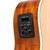 Stagg Spruce Top Jumbo Acoustic Electric Bass Guitar Natural SA40BASS ACE-N