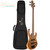H. Jimenez LBS4-WT Camaleón 4-String Electric Bass Natural Walnut With Bag