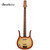 Danelectro Longhorn Left-Handed 4-String Electric Bass Guitar - Copper Burst