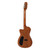 Angel Lopez Hybrid Nylon Flamed Cedar Semi-Acoustic Guitar Tobacco Sunburst SHERRY CE TB